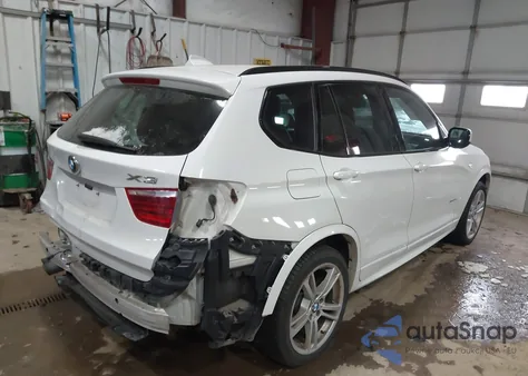 2014 BMW X3 xDrive35I from USA, damaged, VIN 5UXWX7C53E0E80999